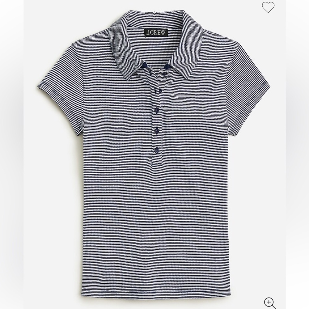 J.Crew Short-Sleeve Henley Polo